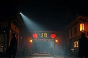 《午后补丁》缝纫机台面上铺开的布片