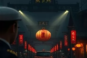 《旧城回声》拆迁前的老街巷口